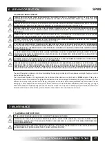 Preview for 17 page of DWS 0P5366 Installation And Use Instructions Manual