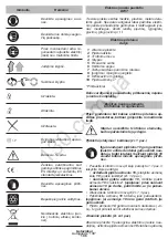 Preview for 107 page of DWT 745365 Original Instructions Manual