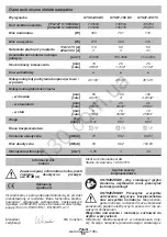 Preview for 70 page of DWT 745464 Original Instructions Manual