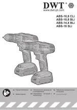 Preview for 1 page of DWT ABS-10,8 BLi Instructions Manual