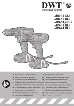 Предварительный просмотр 187 страницы DWT ABS-12 BLi Original Instructions Manual