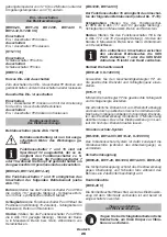 Preview for 26 page of DWT BH-1200 Original Instructions Manual