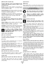 Preview for 37 page of DWT BH-1200 Original Instructions Manual