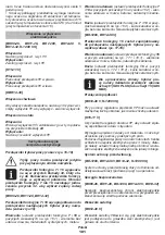 Preview for 101 page of DWT BH-1200 Original Instructions Manual