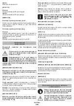 Preview for 132 page of DWT BH-1200 Original Instructions Manual