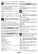 Предварительный просмотр 21 страницы DWT BM-280 T Original Instructions Manual