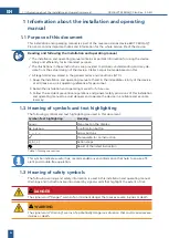 Preview for 4 page of DWT BWT PERMAQ Pico 10-90 Installation And Operating Manual