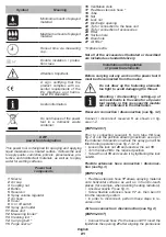 Preview for 21 page of DWT ESP01-250 Original Instructions Manual