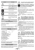 Preview for 21 page of DWT EX03-125 D Original Instructions Manual