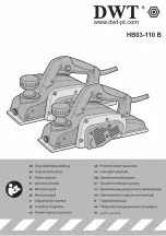 DWT HB03-110 B Original Instructions Manual preview