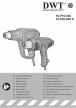 DWT HLP16-500 Original Instructions Manual preview