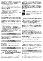 Предварительный просмотр 16 страницы DWT KF06-30 Original Instructions Manual