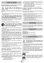 Preview for 22 page of DWT KF06-30 Original Instructions Manual