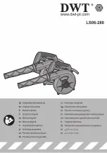 DWT LS06-280 Original Instructions Manual preview