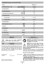 Preview for 6 page of DWT MX10-12T Original Instructions Manual