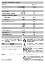 Предварительный просмотр 41 страницы DWT MX10-12T Original Instructions Manual