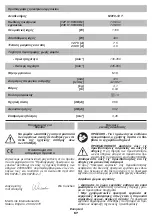 Предварительный просмотр 67 страницы DWT MX10-12T Original Instructions Manual