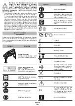 Предварительный просмотр 23 страницы DWT SBH06-20 Original Instructions Manual