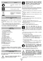 Предварительный просмотр 78 страницы DWT SBH06-20 Original Instructions Manual