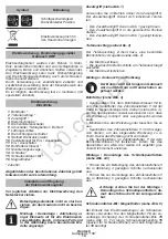 Preview for 15 page of DWT SBM-1050 DT Original Instructions Manual