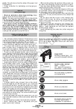 Preview for 20 page of DWT SBM-1050 DT Original Instructions Manual