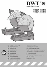 Preview for 1 page of DWT SDS21-355 DN Original Instructions Manual