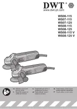 Предварительный просмотр 63 страницы DWT WS06-115 Original Instructions Manual