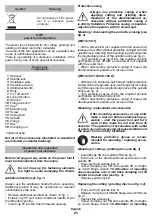 Предварительный просмотр 21 страницы DWT WS13-150 T Original Instructions Manual