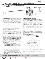 Предварительный просмотр 1 страницы Dwyer Instruments 160S series Operating Instructions