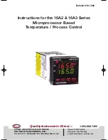 Dwyer Instruments 16A2 Series Instructions Manual preview