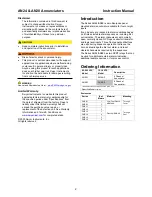 Preview for 2 page of Dwyer Instruments AN24 Series Instruction Manual