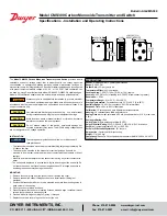 Dwyer Instruments CMS300 Specifications-Installation And Operating Instructions предпросмотр