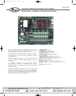 Preview for 1 page of Dwyer Instruments DCT1010DC Installation And Operating Instructions Manual