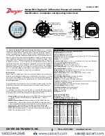 Предварительный просмотр 1 страницы Dwyer Instruments Digihelic DHC Series Installation And Operating Instructions Manual