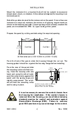 Preview for 5 page of Dwyer Instruments Love Controls 1600 Series Instructions Manual