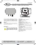 Dwyer Instruments One-Touch 616OT Series Installation And Operating Instructions preview