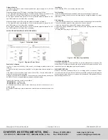 Предварительный просмотр 3 страницы Dwyer Instruments PROXIMITY VRLS-01 Installation And Operating Instructions