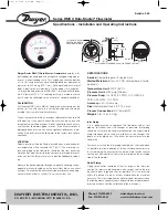 Dwyer Instruments Rate-Master RMV II Series Installation And Operating Instructions предпросмотр