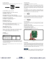 Предварительный просмотр 3 страницы Dwyer Instruments RHP-W series Specifications-Installation And Operating Instructions