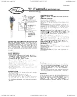 Предварительный просмотр 5 страницы Dwyer Instruments W.E. Anderson Flotect V4 Series Specifications-Installation And Operating Instructions