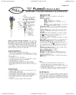 Предварительный просмотр 9 страницы Dwyer Instruments W.E. Anderson Flotect V4 Series Specifications-Installation And Operating Instructions