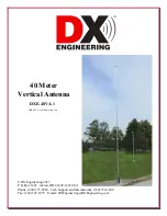 DX Engineering DXE-40VA-1 Manual предпросмотр