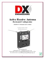 DX Engineering DXE-ARAH3-1P Manual preview