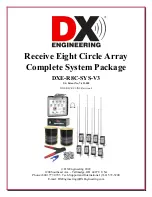 Предварительный просмотр 1 страницы DX Engineering DXE-R8C-SYS-V3 Manual