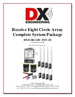 DX Engineering DXE-RCA8C-SYS-4S Manual preview