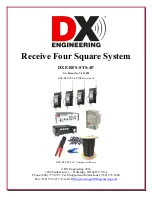 DX Engineering DXE-RFS-SYS-4P Manual preview