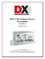 DX Engineering DXE-RPA-2 Instructions Manual preview