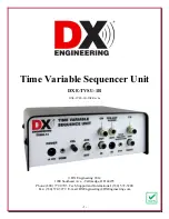 DX Engineering DXE-TVSU-1B Manual предпросмотр