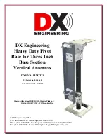 Предварительный просмотр 1 страницы DX Engineering DXE-VA-PIVOT-3 Manual