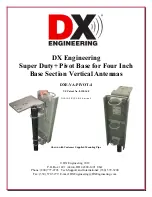 Preview for 1 page of DX Engineering DXE-VA-PIVOT-4 Manual